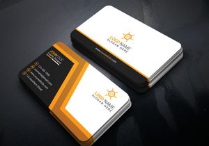 Corporate Business Card Design Template
