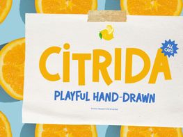 Citrida | Playful Hand Drawn preview picture