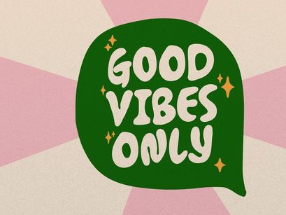 Pops Cloud | Groovy Hand Drawn