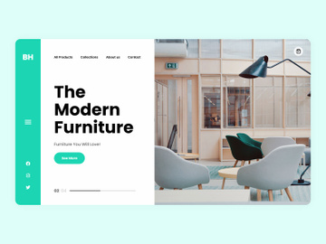 Furniture Landing Page preview picture