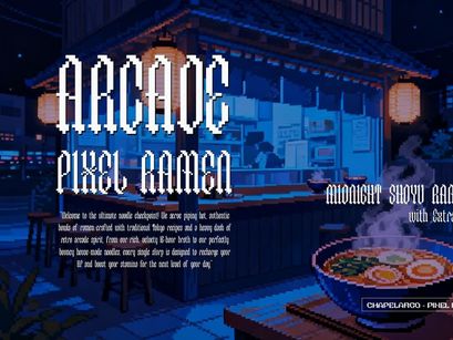 Chapelargo | Pixel Font