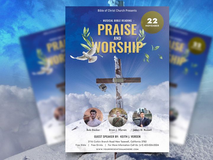 Church Flyer Vol.03