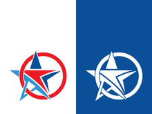 Star icon template vector illustration design