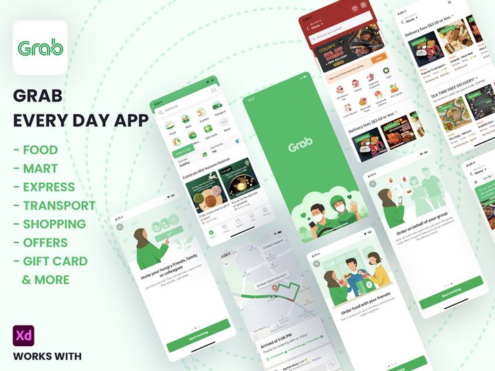 GRAB - Everyday Everything App