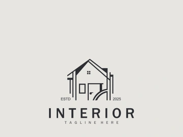 Home Interior logo building design template architecture unique styles preview picture