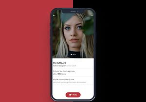 Social Dating iOS App UI
