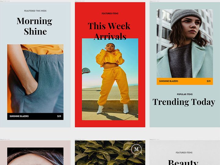 12 Free Instagram Stories