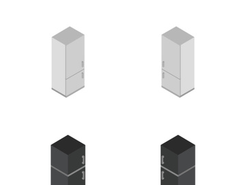 isometric fridge preview picture