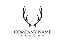 Deer vector icon illustration design