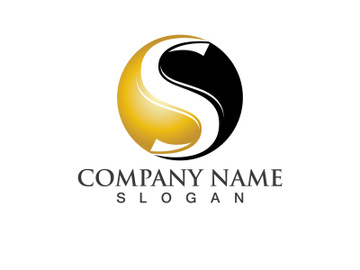 Business corporate letter S logo design vector. preview picture