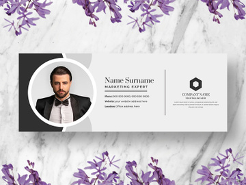Corporate Email Signature Template Ver-11 preview picture