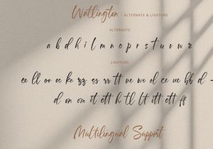 Watlington - Handwritten Font