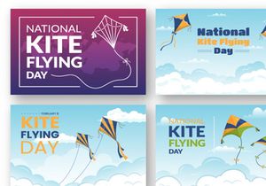 12 National Kite Flying Day Illustration