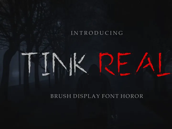 Tink Real – Handwritten Display Font