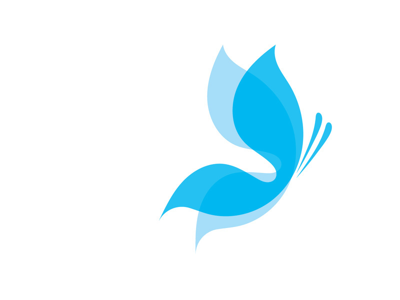 Beauty Butterfly Vector icon design