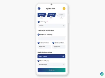 Health and General Insurance Mobile App UI Kit