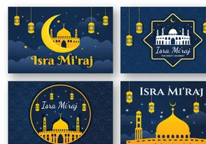 13 Happy Isra Miraj Illustration