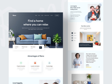 Reno || Landing page exploration preview picture
