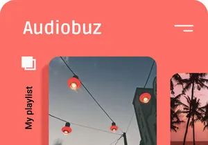 Audio Buzz Music App Concept