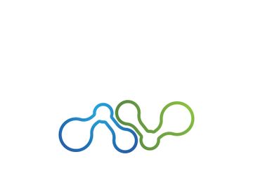 Molecule vector illustration design preview picture