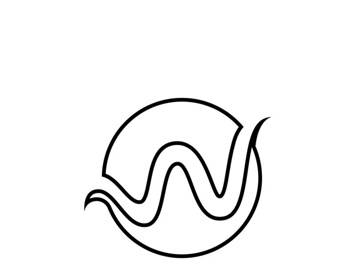 W Letter Logo Template