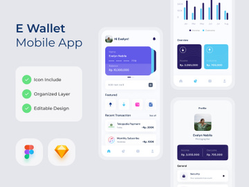 E-Wallet Mobile App preview picture