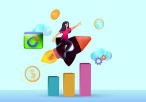 3D Business Team Startup Illustration 6 Header