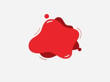 modern fluid liquid flat design