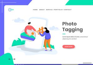 Social Media set Illustration