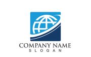 Globe wordl business finance logo