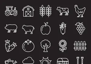 Agriculture Icon Set V1