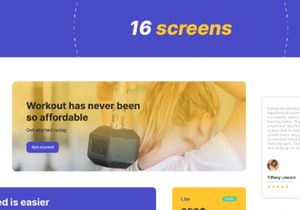 WebSite Template Skyfit For Figma And Photoshop