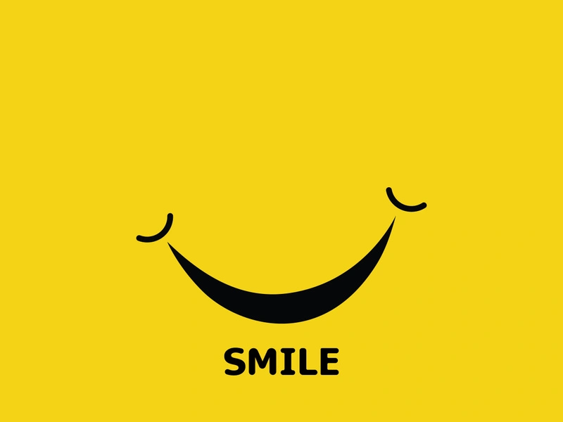 Smile logo and symbol vector image