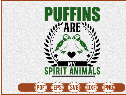 puffins are my spirit animals