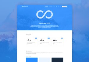 Boomerang - Free Bootstrap UI Kit