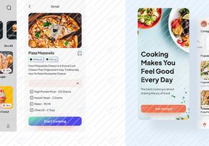 UI Kit Aplikasi Resep Mobile
