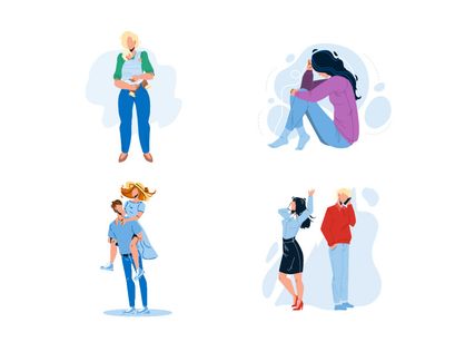 Love couple characters