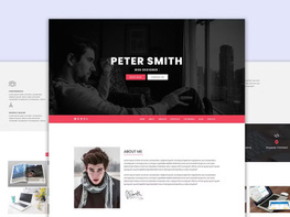Personal Portfolio HTML Template preview picture