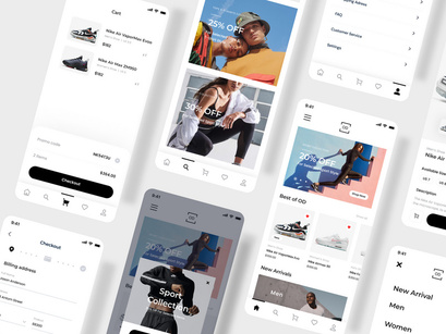 OD Sneakers App - eCommerce UI Kit