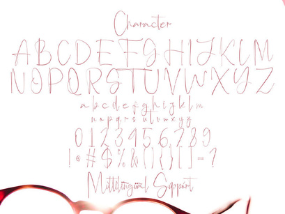 Anjany Sallentiny - Handwritten Font