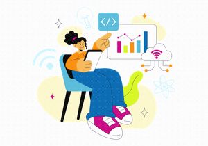 10 Women In Tech Illustration