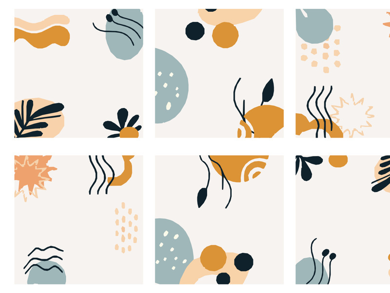 abstract botanical background