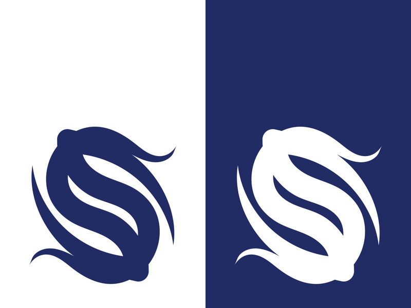 Business corporate S letter logo design vector