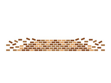 Brick icon design illustration