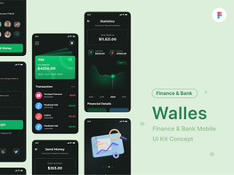 Banking & Fintech Mobile UI Kit preview picture