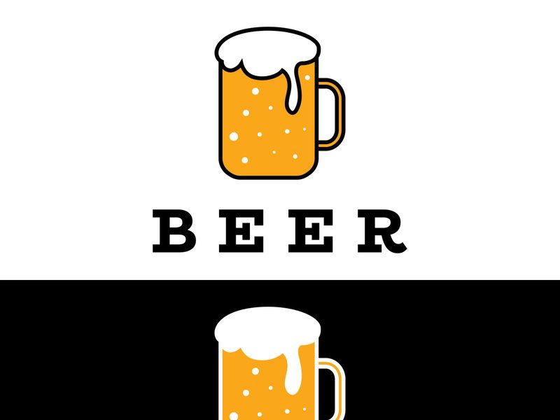 Premium quality vintage craft beer logo template. For badges, emblems, beer companies, bars, taverns.