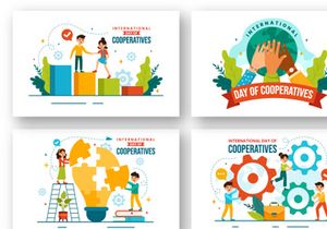 9 International Day of Cooperatives Illustration