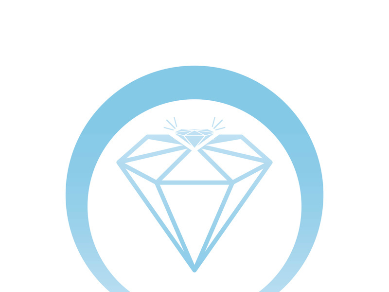 Diamond logo template vector icon illustration design