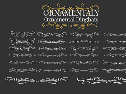 Ornamentaly - Dingbat Fonts