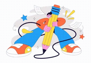 5 Pencil Vector Illustration